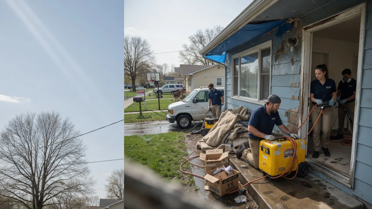 Basement Flood Cleanup in Utica, SD near me